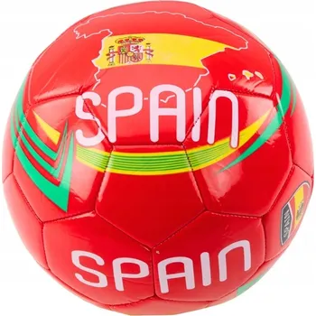 Obraz Fotbalový míč s motivem vlajky Španělska, velikost 5 (24 cm)