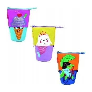 Penál PENÁL KEYROAD, STOJÍCÍ, MIX BAREV