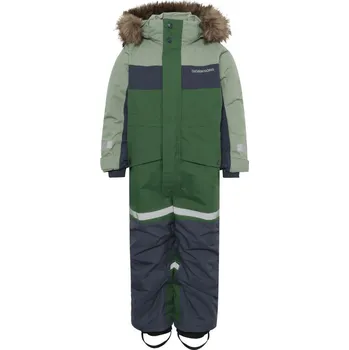 dívčí zimní kombinéza Dětská zimní kombinéza Didriksons Bjärven kds cover 4 light moss - ROSTOUCÍ velikost 100