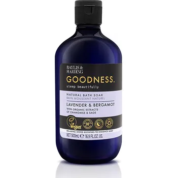 Koupelová kosmetika Baylis & Harding Goodness Sleep Beautifully pěna do koupele Lavender & Bergamot 500 ml