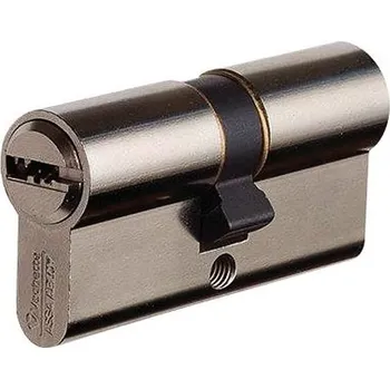 Cylindrický zámek Vachette Velix, 40 x 50 mm, dvojitý vstup, niklovaný, odolný proti nárazům,