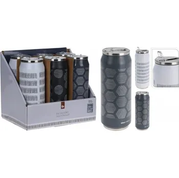 Dvojstěnná termoska s pítkem