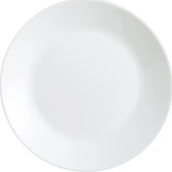 Nábytkové kování Arcopal Zelie - 12 dezertních talířů, opálové sklo, extra robustní, 18 cm, bílé