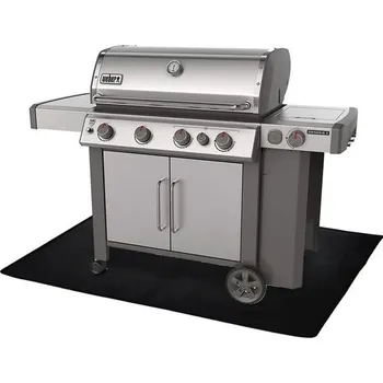 Příslušenství pro gril Grilovací podložka, ochranná podložka pod gril, nehořlavá podložka, skládací, ochranná podložka pod