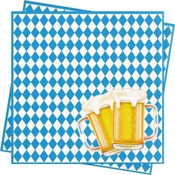 AFYHH Oktoberfest ubrousky 80 kusů 33x33cm