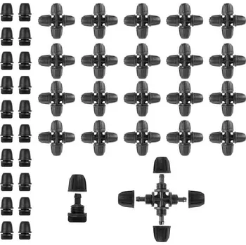 Zavlažovač CINEMON 40 ks mikro kapkové zavlažovací armatury pro hadici 1/4", zahradní nářadí, postřikovače,
