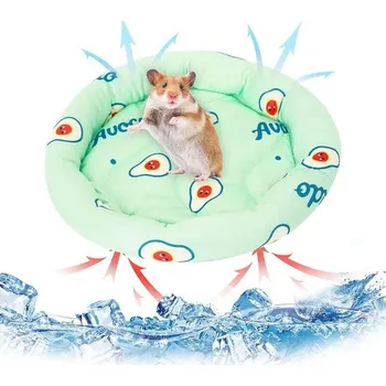 Petits Animaux Matelas Refroidissant Lit Lapin Chlazení podložka pro křečky Letní hedvábný spací