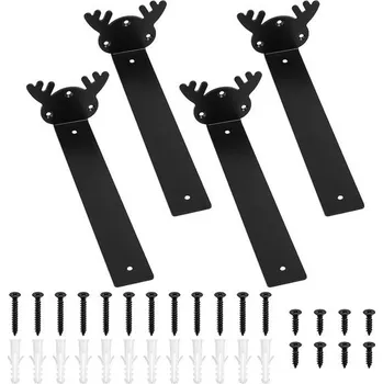 Věšák 4 ks držáků na police pro vysoké zatížení