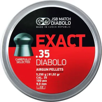Diabolka JSB Diabolo Exact 9 mm 100 ks