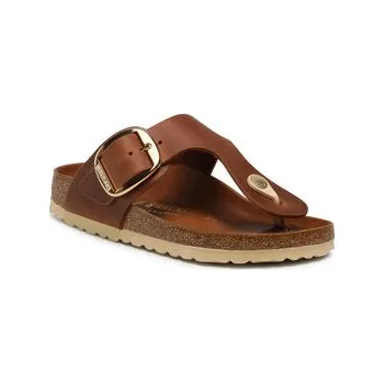 Dámské žabky Žabky Birkenstock Gizeh Big Buckle 1018785 Hnědá 36