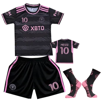 Fotbal Numberoplus Dětský fotbalový dres + fotbalové ponožky Inter Miami FC - Lionel Messi.Č10(XBTO) Velikost: 8-let.(vel.122)