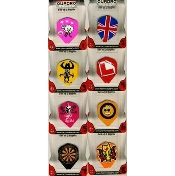 Příslušenství pro šipky Letky k šipkám Harrows Quadro