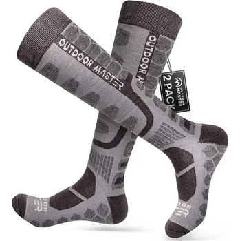 Pánské ponožky OutdoorMaster 2páry lyžařských ponožek
