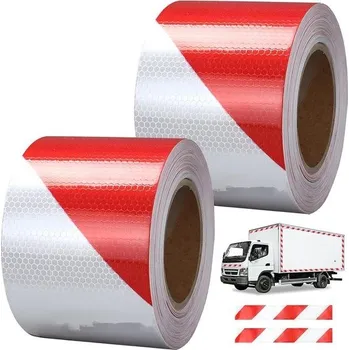 Sada nářadí HPiano 2 kusy reflexní pásky červenobílé,