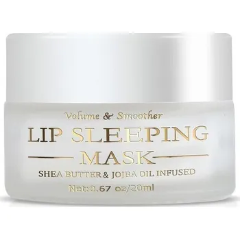 Péče o oční okolí Jeffbaubl Lip Mask, noční maska na rty, 20 ml noční maska na rty hydratační balzám na rty pro suché