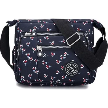 Kabelka XUDREZ Střední nepromokavá nylonová dámská crossbody kabelka s mnoha přihrádkami, lehká taška přes