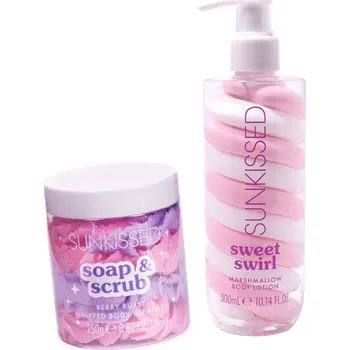 Tělový peeling Set peelingu tělového krému Sunkissed Dokonalá vůně