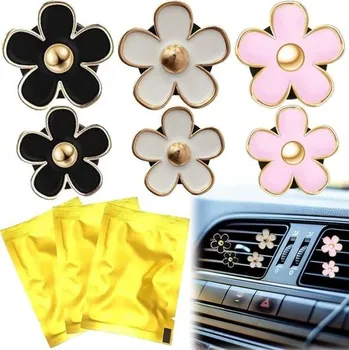 Držák do auta Auto parfém, 6 ks aromaterapeutický difuzér