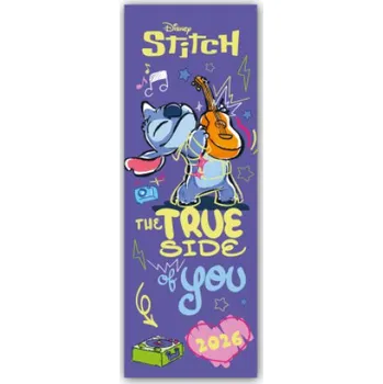 Kalendář Disney Stitch 2026 - Slimline-Kalender – (EN)