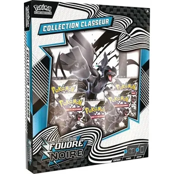 Hračka Pokémon: Scarlet and Purple Binder Collection – Black Lightning (Zekrom Binder a 5 booster balíčků)
