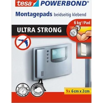 Tesa Powerbond Ultra Strong lepicí podložky - Oboustranné podložky pro vnitřní a chráněnou venkovní