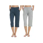 Dámské kalhoty JINSHI vel. S 2 ks modré šedé