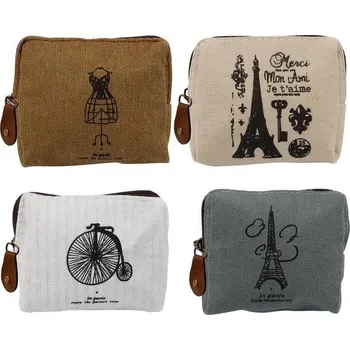 Kabelka Mini peněženky pro ženy, sada 4ks