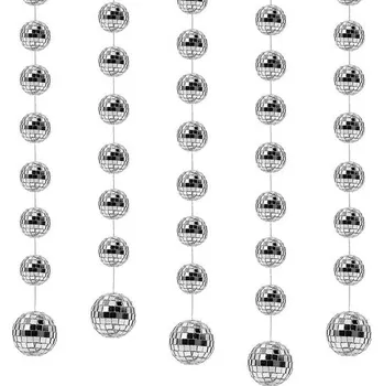 Burkfeeg 40 zrcadlových disko koulí, závěsné