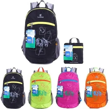 Školní batoh EGOGO Voděodolný skládací plněný turistický cestovní batoh školní taška batoh pro dívky chlapce