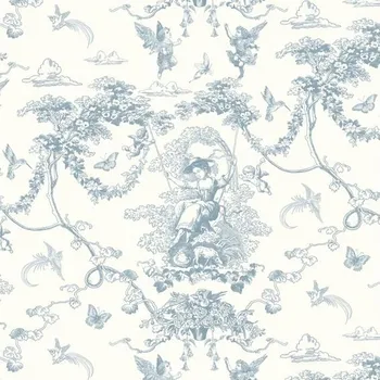 Tapeta Timeet samolepicí tapeta modrá 41x300cm obraz Cupid nábytek fólie samolepicí vinylová vodotěsná