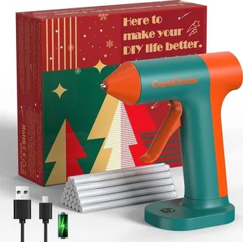 Tavná pistole na baterie, bezdrátová tavná pistole, bezdrátová tavná pistole s tavnými tyčinkami 7