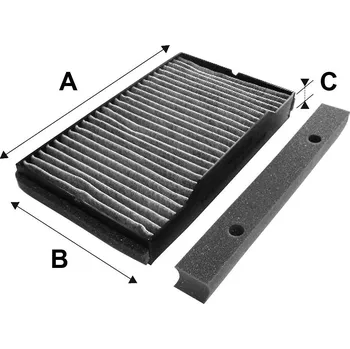 Klimatizace automobilu Filtr, vzduch v interiéru VALEO 698723