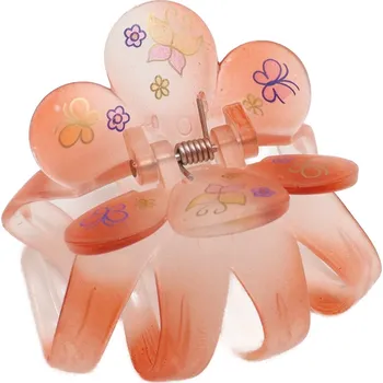 Barevný průsvitný skřipec s potiskem Barva: červená