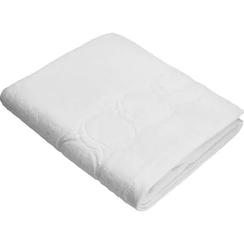 Ručník OFFICINE MONOGRAM Monogram Opus bílý – koupelnový ručník 70 x 140 cm