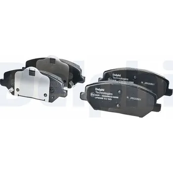 Brzdová destička Sada brzdových destiček, parkovací brzda DELPHI LP3385