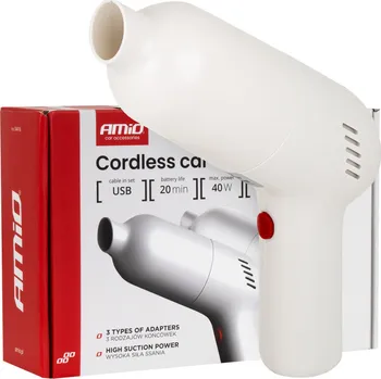 Vysavač AMiO bezdrátový vysavač do auta 40W 4,5 kpa usb-c vc-07 hepa 04415
