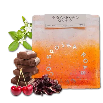 Káva Spojka Roastery Co. Kostarika - HUMMING BIRD | Výběrová káva | 250g | Zrnková - 100% Arabika
