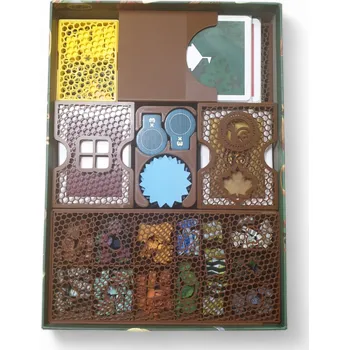 Příslušenství k deskovým hrám MitroCZECH Insert pro hru Festival Zvířátek Barva: Hnědá, Barevné komponenty hráčů: Ne