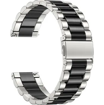 Chytré hodinky Řemínek Netolo Watch Strap 20mm - kovový řemínek z nerezové oceli kompatibilní s Samsung Galaxy