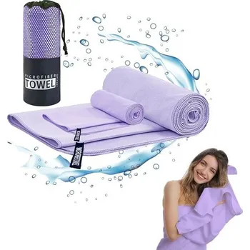 Držák na ručník Sada ručníků z mikrovlákna YALiya, velká osuška 160x80cm, malá osuška 80x40cm, rychleschnoucí