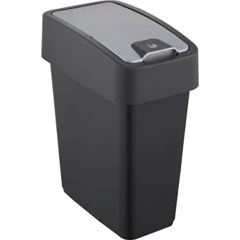Odpadkový koš Odpadkový koš Keeeper Premium s výklopným víkem, měkký na dotek, 10 l, 29,5 x 18 x 36,5 cm, Magne,