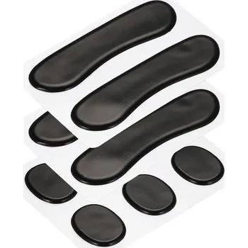 Bicí nástroj QUARKZMAN 10 kusů gelových podložek na tlumiče bicích, silikonové tlumiče bicích, Moon Gels, čiré