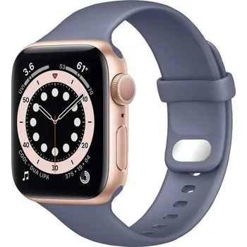 Řemínek na hodinky Řemínek Lobnhot kompatibilní s Apple Watch 45mm 46mm 42mm 44mm, měkký silikonový sportovní náhradní