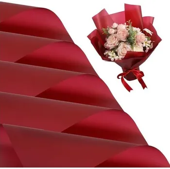 Pořadač na recepty RIBBOOO 20 listů červeného balicího papíru