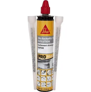 Sika Anchorfix 01 Evolution, rychletuhnoucí tmel pro těžké předměty, šedý, 300 ml