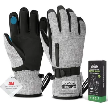 Chránič rukou Zimní rukavice Hikenture šedé M