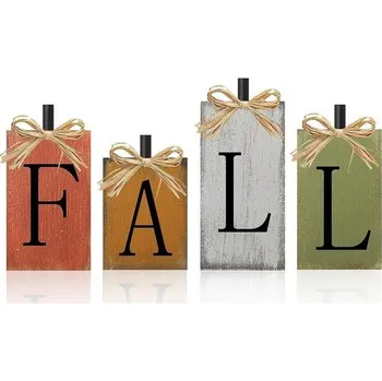 Dřevěná dekorace podzimní FORYNXHWIN