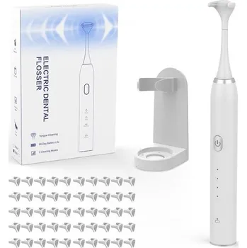 Zubní nit Elektrická dentální nit s 50 hlavicemi