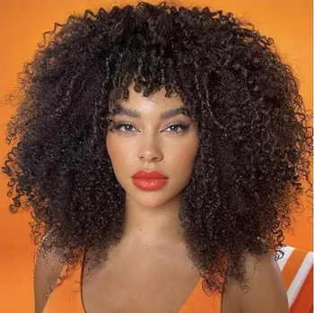 Paruka YEESHEDO Kinky Curly paruka Vodní kudrnaté tělo Hluboké vlny Dlouhé Kinky Curly paruky pro ženy