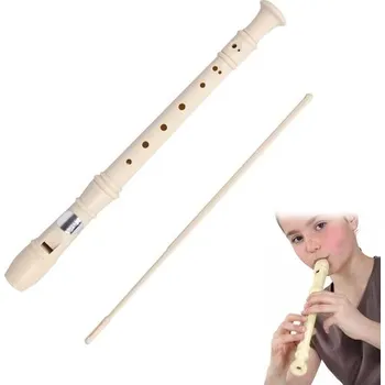 Dechový nástroj Cerioll flétna pro začátečníky, 8-dírková dětská flétna, sopránová zobcová flétna pro začátečníky,